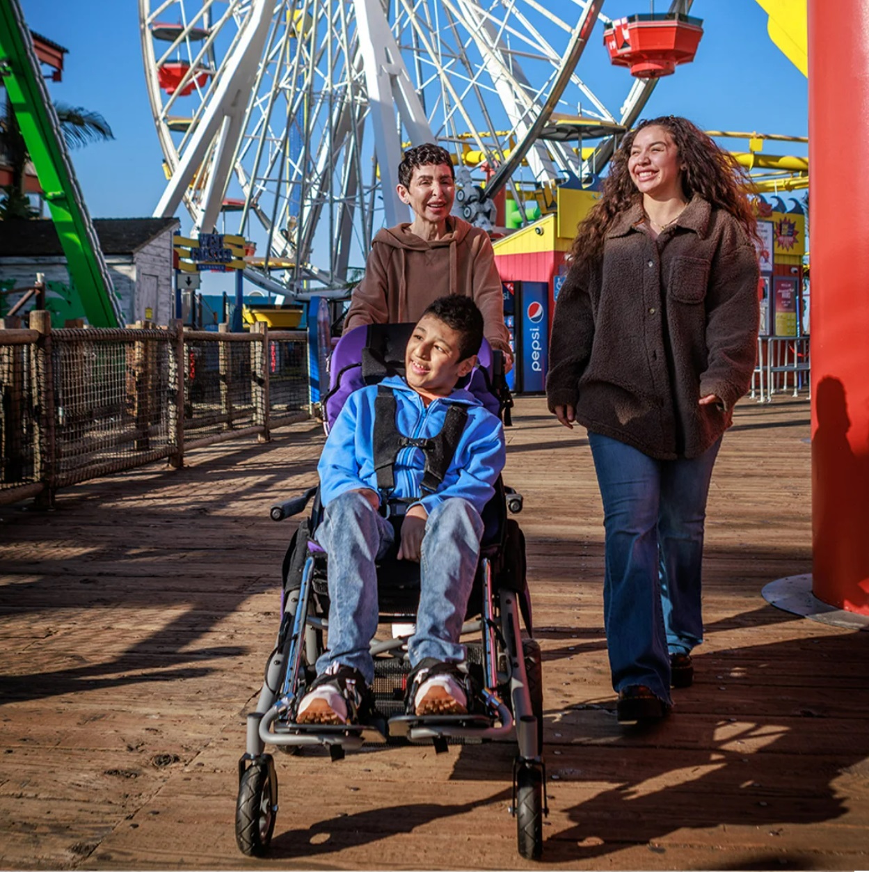 Silla de ruedas Coaster Convaid - Imagen 3