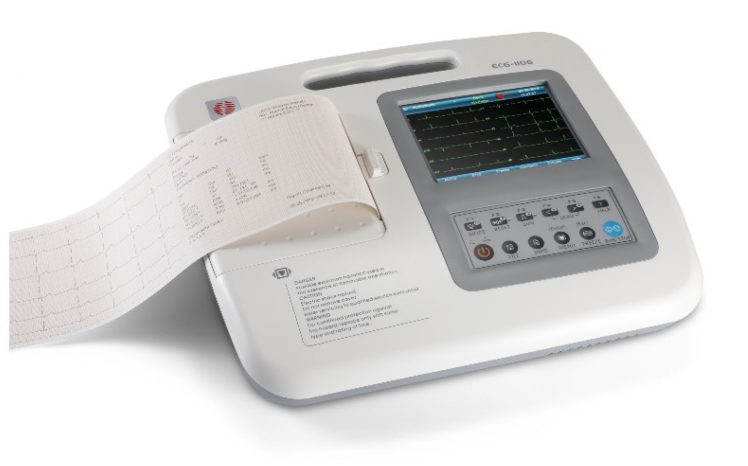 Electrocardiógrafo ECG-1106L, 6 CANALES