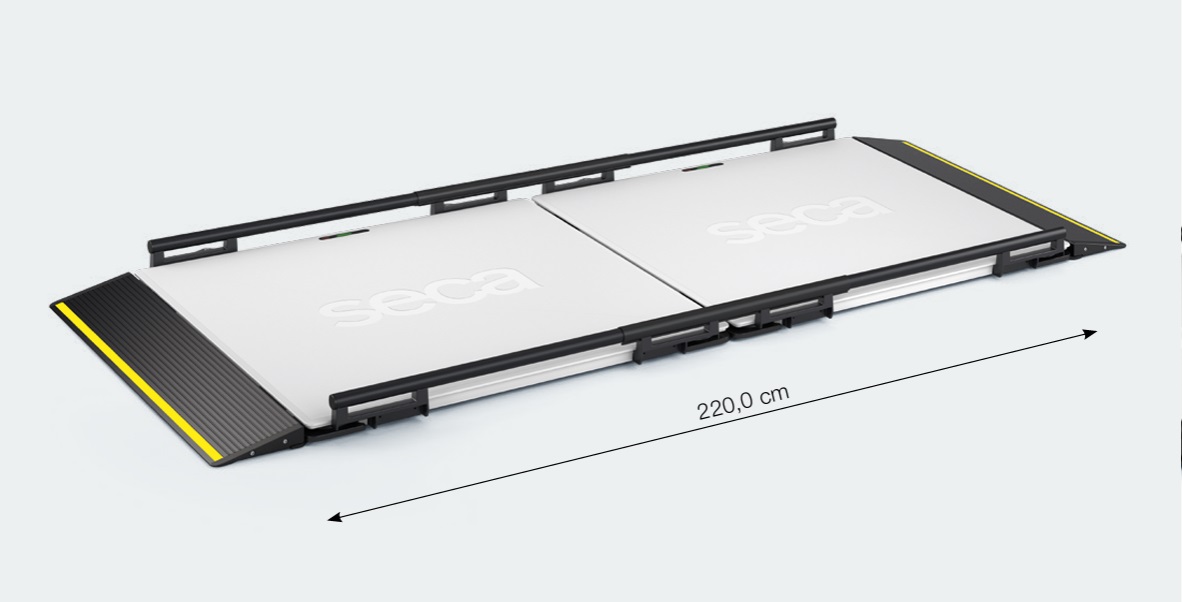 Balanza electrónica de pesaje de cama SECA XLINE STRETCH - Imagen 5